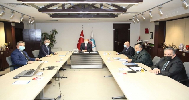 Kayseri Büyükşehir Belediyesi'nde istişare toplantısı yapıldı