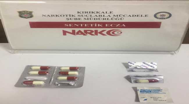 Kırıkkale'de uyuşturucu operasyonunda yakalanan 2 şüpheli tutuklandı