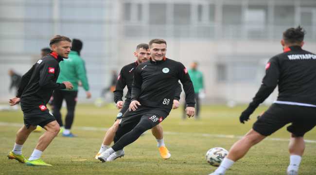 Konyaspor'da Gaziantep FK maçı hazırlıkları