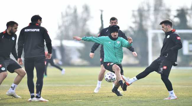 Konyaspor, Galatasaray maçı hazırlıklarına başladı