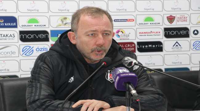 Maçın ardından Hatay Beşiktaş