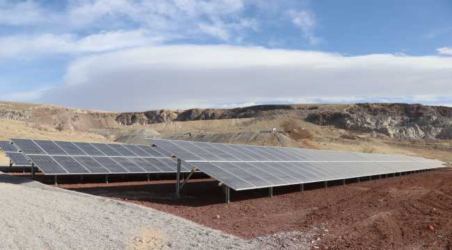 Belediyenin kurduğu santral elektrik üretimine başladı