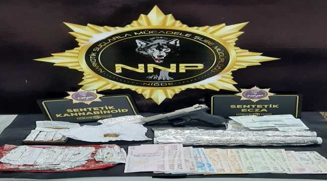 Niğde'de uyuşturucu operasyonu