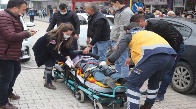 Osmaniye'de iki otomobil çarpıştı: 2 yaralı