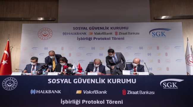 SGK ile 3 banka arasında, emekli olabilecek sigortalılara yönelik 