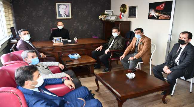 Sivas'taki oda başkanlarından AA'ya ziyaret