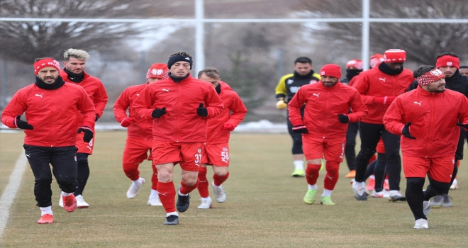Sivasspor, Aytemiz Alanyaspor maçı hazırlıklarını sürdürdü