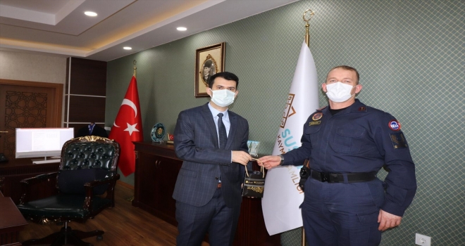 Suşehri'nde jandarma personeli ödüllendirildi