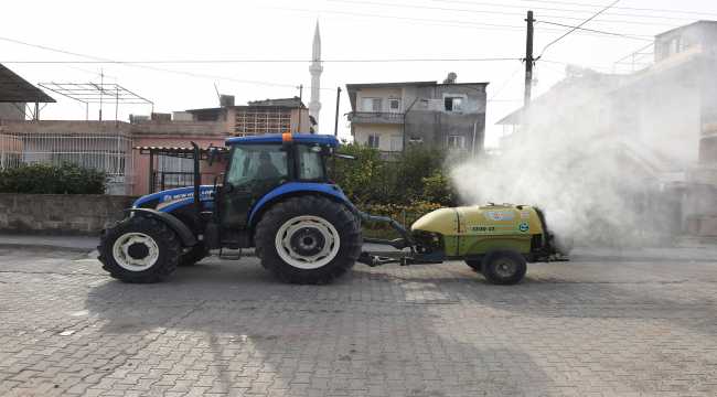 Tarsus'ta Kovid-19 tedbirleri sürüyor