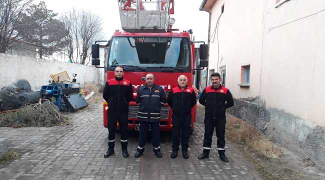 Ulaş Belediyesi itfaiye ekipleri 2020 yılında 70 olaya müdahale etti