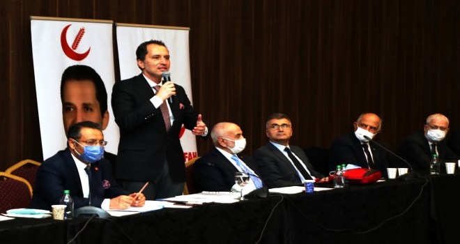 Yeniden Refah Partisi Milli Siyaset Kurulu toplantısı yapıldı