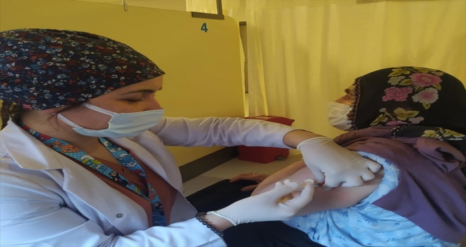 Yozgat'ta 9 bin 989 kişiye Kovid-19 aşısı yapıldı