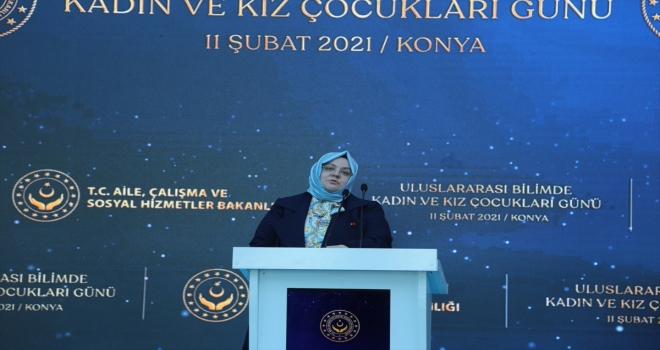 Bakan Selçuk, Bilimde Kadın ve Kız Çocukları Günü Programı'nda