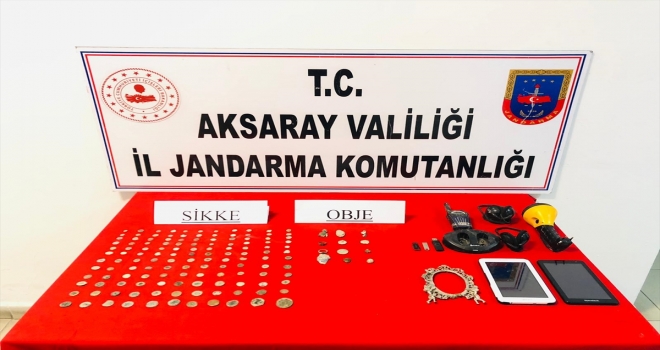 Aksaray'da tarihi eser kaçakçılığı operasyonu
