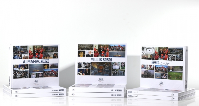 Anadolu Ajansının üç ayrı dilde hazırladığı 2020 yıllıkları yayımlandı