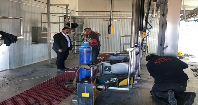 Çiçekdağı'na modern kesimhane