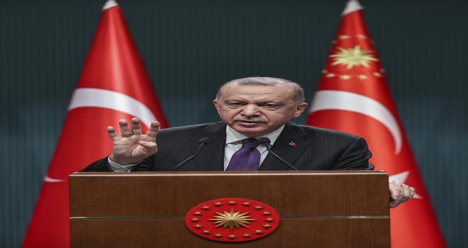 Cumhurbaşkanı Erdoğan, Kabine Toplantısı'nın ardından millete seslendi: (3)