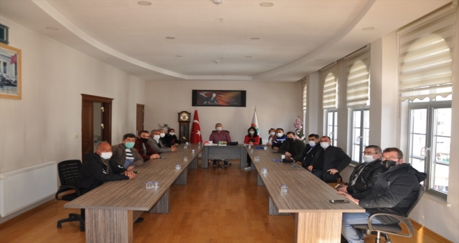 Ermenek Belediye Başkanı Zorlu, muhtarlarla bir araya geldi