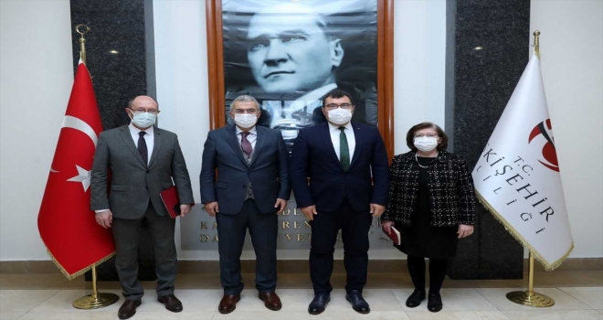 Eskişehir Valisi Ayyıldız, TÜBİTAK Başkanı Mandal'ı kabul etti