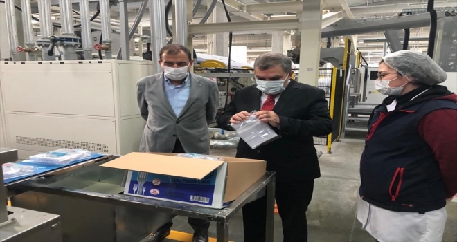 Karaman Valisi Işık Anı Bisküvi'yi ziyaret etti