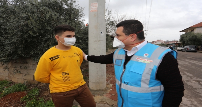 Kepez Belediye Başkanı Hakan Tütüncü öğrencileri ziyaret etti