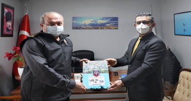 Konya Emniyet Müdürü Aydın, AA Konya Bölge Müdürlüğünü ziyaret etti