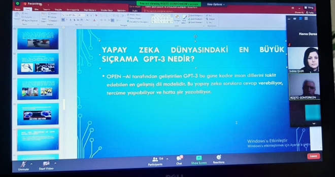 Konya Öğretmen Mektebi'nde 