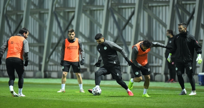 Konyaspor'da Gençlerbirliği maçı hazırlıkları