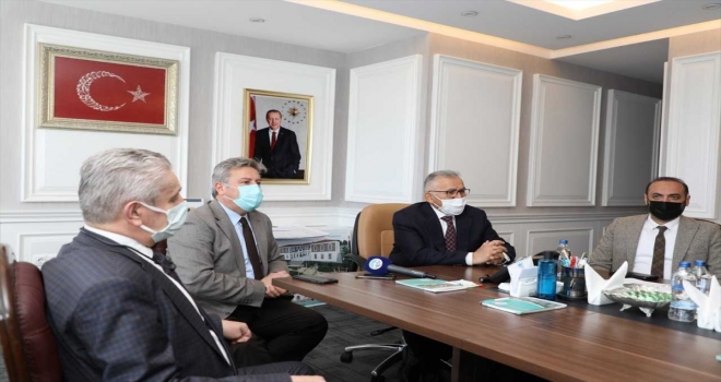 Melikgazi ile Büyükşehir Belediyesi arasında işbirliği toplantısı düzenlendi