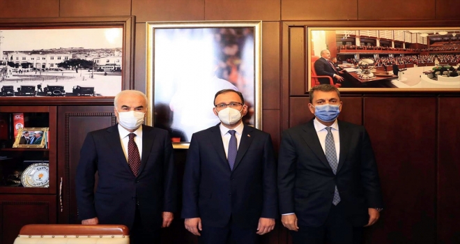 Nallıhan Belediye Başkanı İsmail Öntaş, Gençlik ve Spor Bakanı’nı ziyaret etti