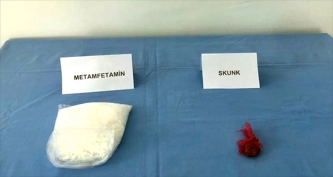 Yolcu otobüsünde üzerinde uyuşturucu ele geçirilen zanlı gözaltına alındı