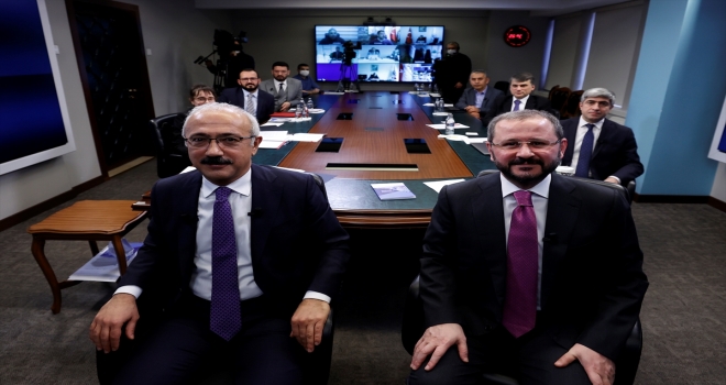 Hazine ve Maliye Bakanı Lütfi Elvan, AA Editör Masası'na konuk oldu: (6)