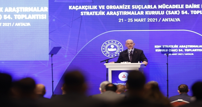 İçişleri Bakanı Süleyman Soylu, Stratejik Araştırmalar Kurulu 54. Toplantısı'na katıldı: (1)