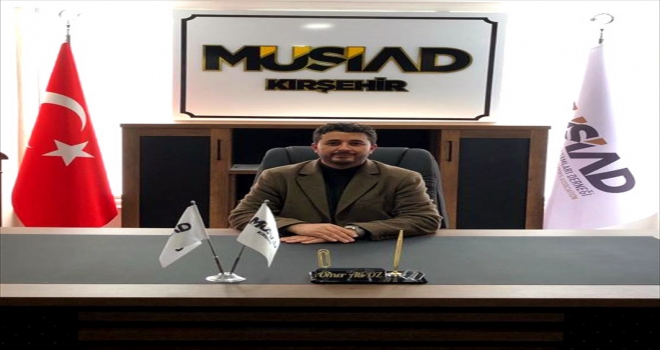 MÜSİAD Kırşehir Şubesi'nde görev değişimi