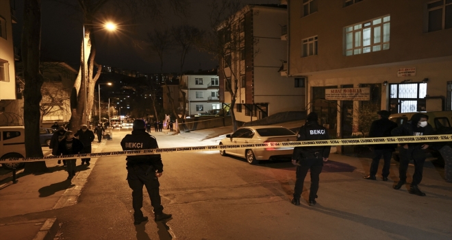 Ankara'da çökme tehlikesi nedeniyle 8 katlı bina boşaltıldı