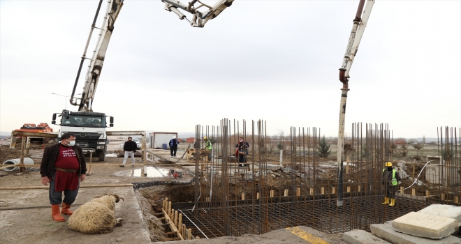 AYBÜ Esenboğa Külliyesi'ne yapılacak kapının temeli atıldı