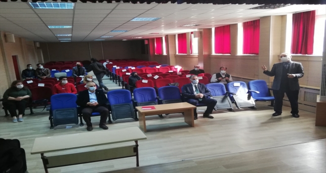 Çubuk'ta öğretmenlere afet eğitimi
