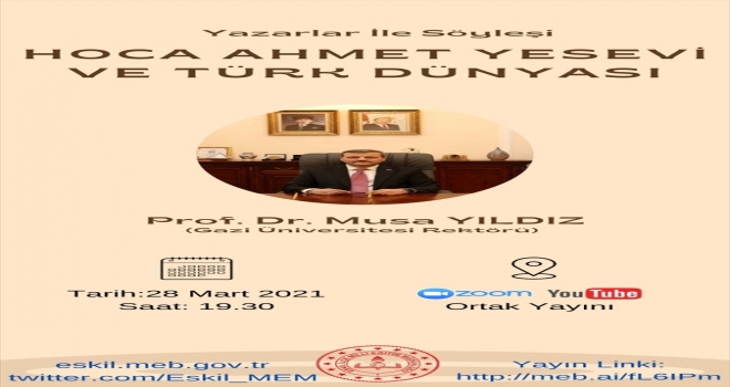 Eskil ilçesinde yazarlarla söyleşi programı düzenlendi 