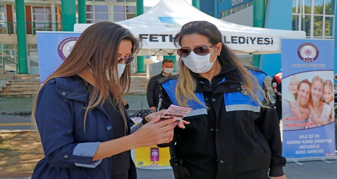 Fethiye'de kadınlar KADES hakkında bilgilendirildi