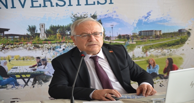 Rektörü Ak, basın mensuplarıyla buluştu