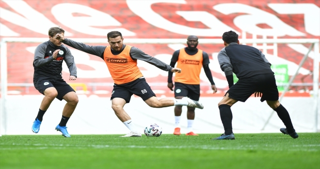 Konyaspor'da Kayserispor maçı hazırlıkları