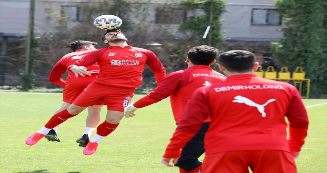 Sivasspor, Gençlerbirliği maçının hazırlıklarını tamamladı