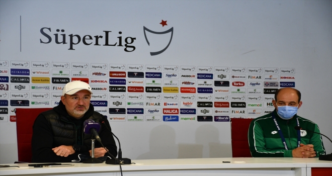 Sivasspor-Konyaspor maçının ardından