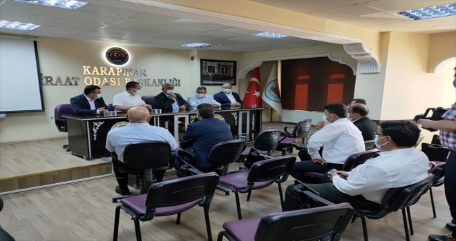 AK Parti ve CHP heyetinden Karapınar'a 