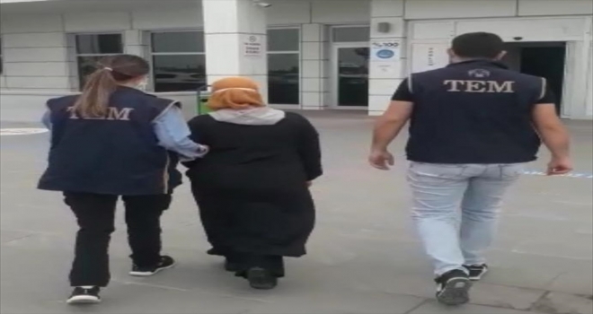 Aksaray'da FETÖ operasyonunda yakalanan kadın tutuklandı