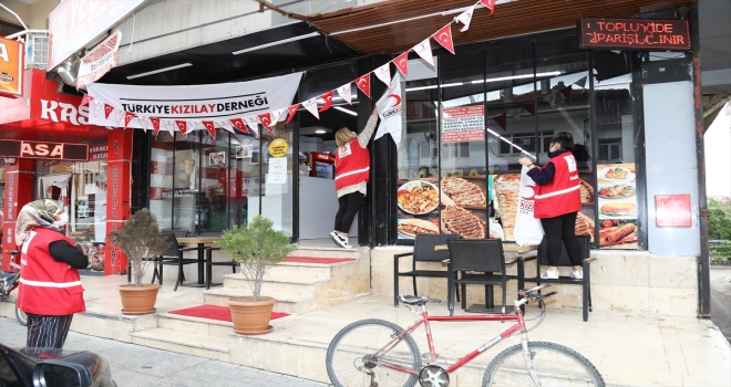 Çubuk'ta Türk Kızılayı'ndan Filistin'e yardım kampanyası