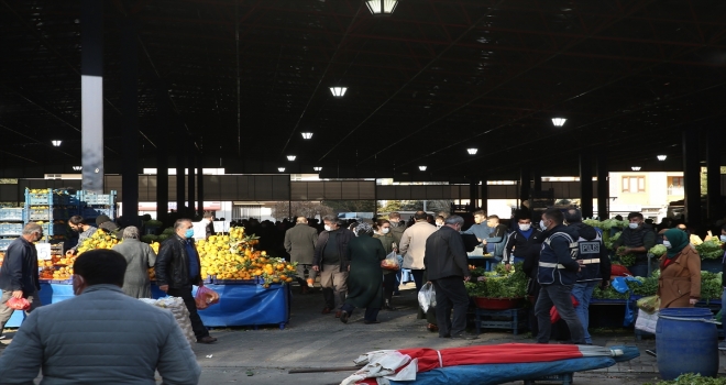 Kayseri'de kısıtlamada 26 mahallede pazar yeri açık olacak 