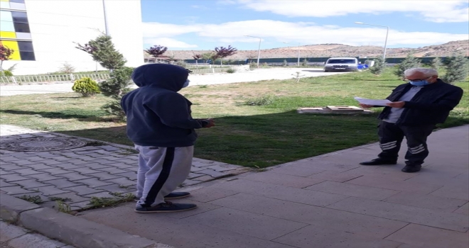 Kırıkkale'de karantinada tutulduğu yurttan kaçan yabancı uyruklu kişi yakalandı