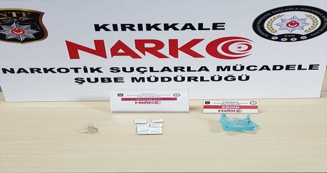Kırıkkale'de uyuşturucu ticareti yaptıkları iddiasıyla 1 şüpheli tutuklandı