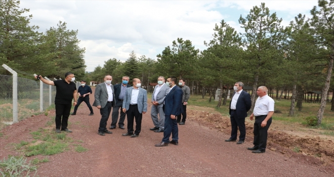 Kırıkkale'de yeni mesire alanı çalışmaları sürüyor